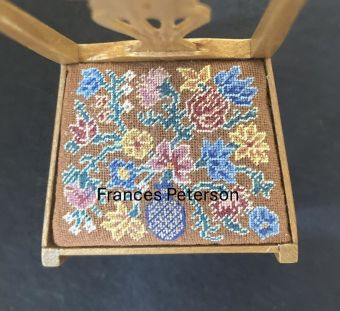 Chippendale Floral Vase - Click Image to Close